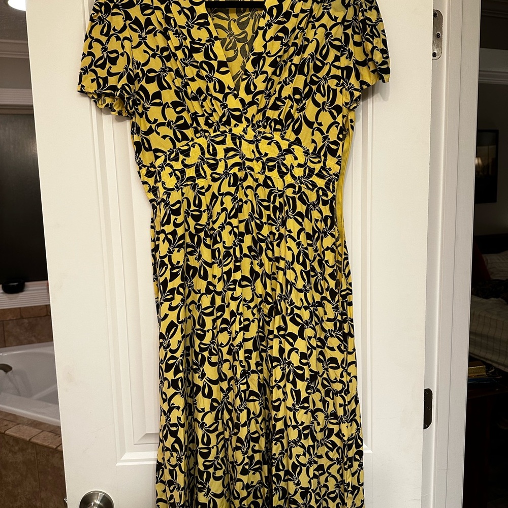 Trashy Diva Mini Bows 40s Style Vintage Dress - Size 10